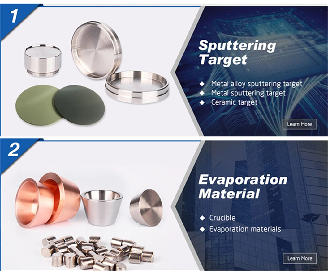 99.995% Titanium Pellets Metal Evaporation Materials Customized Size
